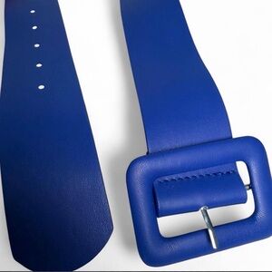 Royal Blue belt with buckle 41” inches long